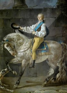 Reiterbildnis des Grafen Stanislaw Kostka Potocki 作： Jacques Louis David